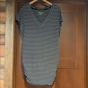 Striped maternity top